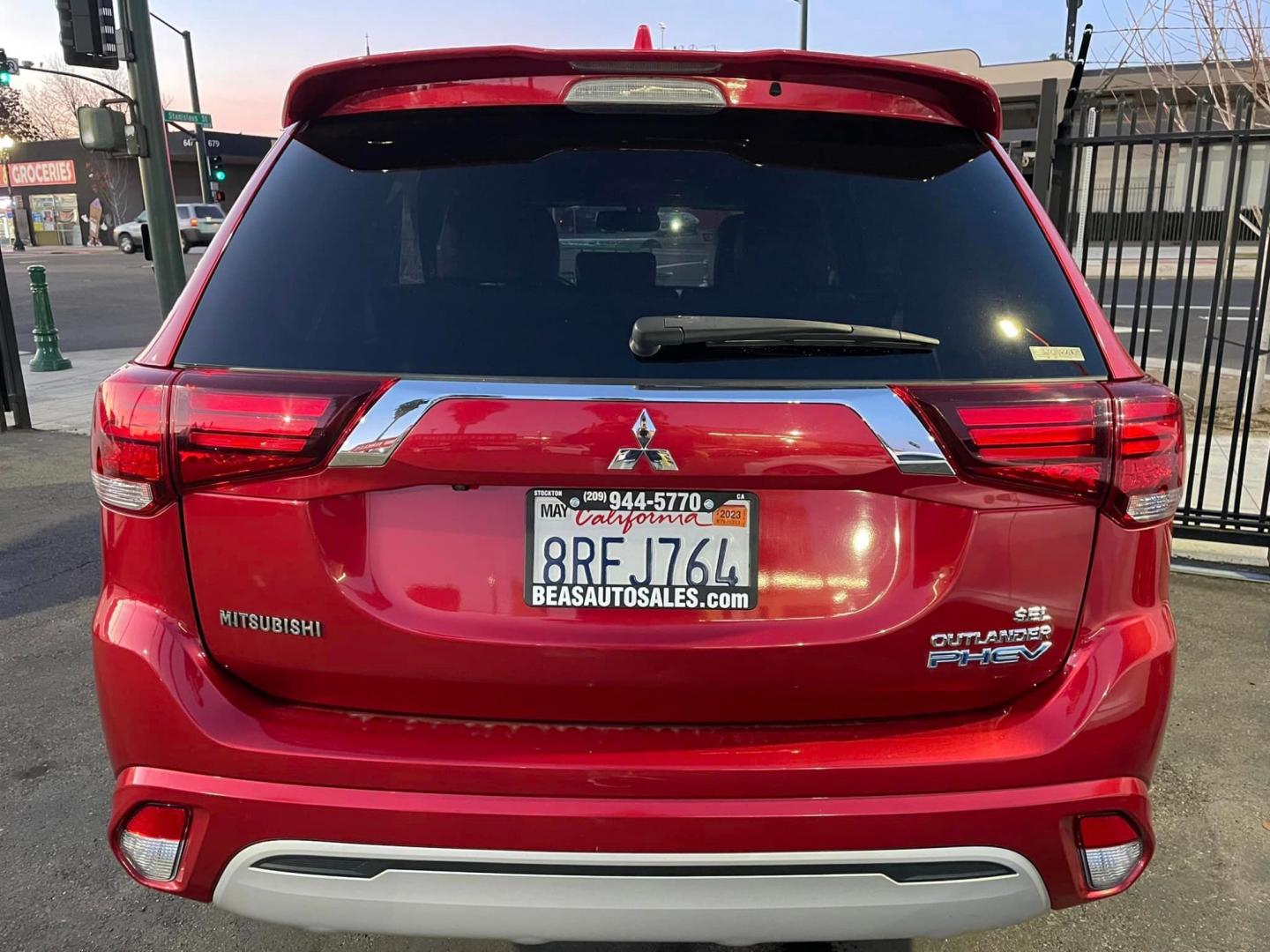 2019 RED /BLACK Mitsubishi Outlander PHEV (JA4J24A55KZ) , located at 744 E Miner Ave, Stockton, CA, 95202, (209) 944-5770, 37.956863, -121.282082 - Photo#13